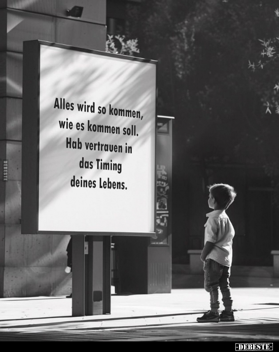 Alles wird so kommen, wie es kommen soll.. - Lustige Bilder | DEBESTE.de