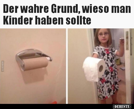 Der wahre Grund, wieso man Kinder haben sollte.. - Lustige Bilder | DEBESTE.de