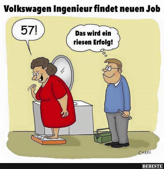 Volkswagen Ingenieur findet neuen Job.. - Lustige Bilder | DEBESTE.de