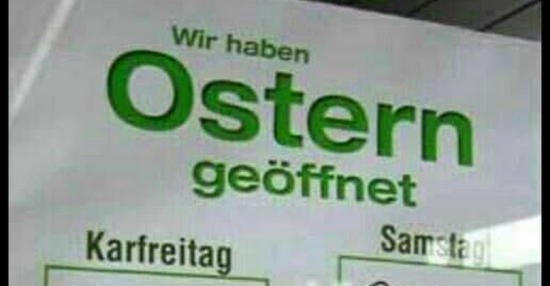Wir Haben Ostern Geoffnet Lustige Bilder Spruche Witze Echt
