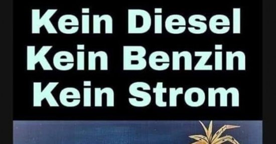 Kein Diesel, Kein Benzin, Kein Strom&hellip; | Lustige Bilder, Sprüche