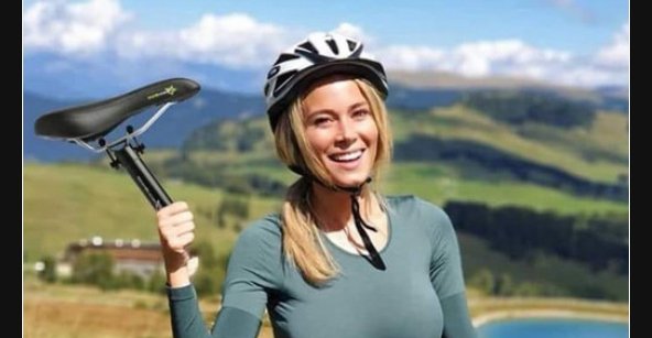 Das Fahrrad einer starken und unabhängigen Frau