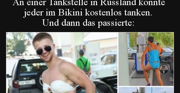 30++ Fehler sprueche , An einer Tankstelle in Russland konnte jeder im Bikini.. Lustige Bilder, Sprüche, Witze, echt