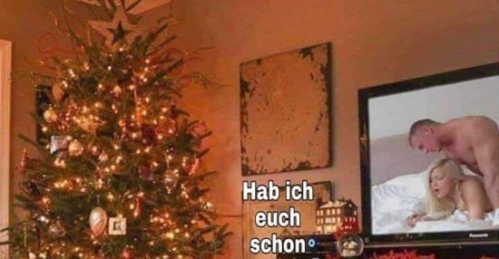 Hab ich euch schon meinen diesjährigen Weihnachtsbaum gezeigt