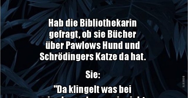 Hab die Bibliothekarin gefragt, ob sie Bücher über.. Lustige Bilder