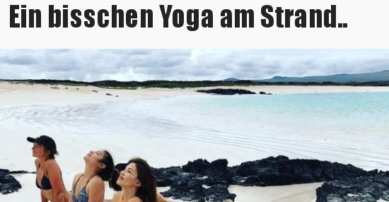 45++ Strand sprueche , Ein bisschen Yoga am Strand.. Lustige Bilder, Sprüche, Witze, echt lustig
