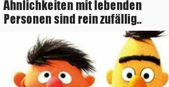Ähnlichkeiten mit lebenden Personen sind rein zufällig.. Lustige