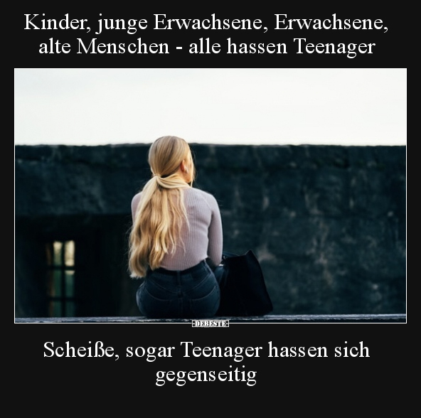 Kinder, junge Erwachsene, Erwachsene, alte Menschen - alle.. - Lustige Bilder | DEBESTE.de