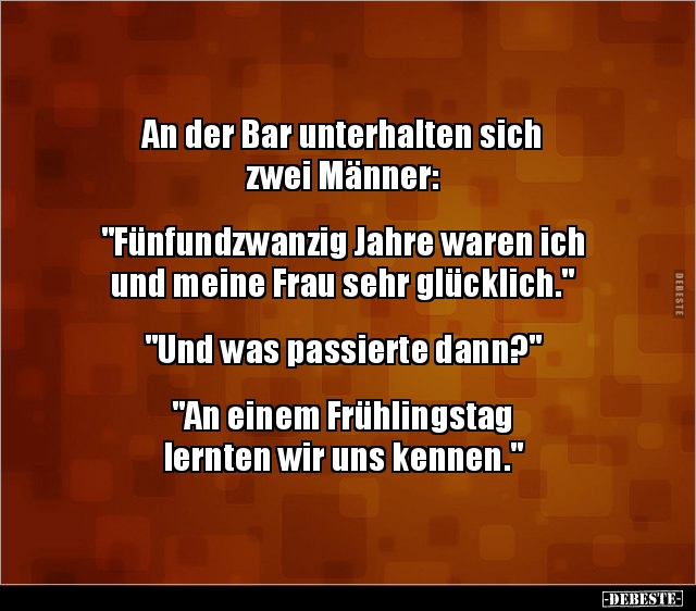 An der Bar unterhalten sich zwei.. - Lustige Bilder | DEBESTE.de