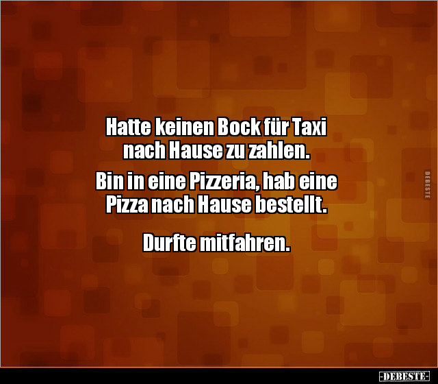 Hatte keinen Bock für Taxi nach Hause zu zahlen... - Lustige Bilder | DEBESTE.de
