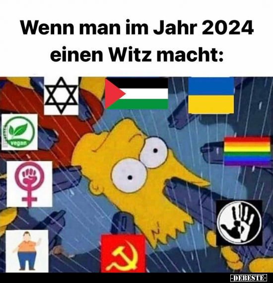 Wenn man im Jahr 2024 einen Witz macht.. - Lustige Bilder | DEBESTE.de
