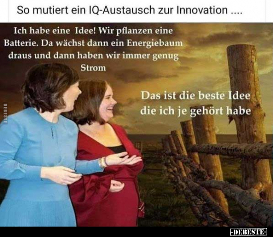 So mutiert ein IQ-Austausch zur Innovation.... - Lustige Bilder | DEBESTE.de