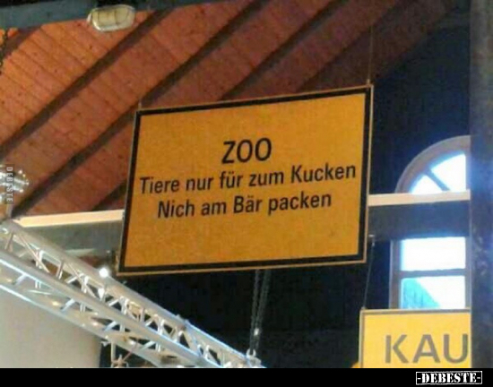 Zoo.. - Lustige Bilder | DEBESTE.de