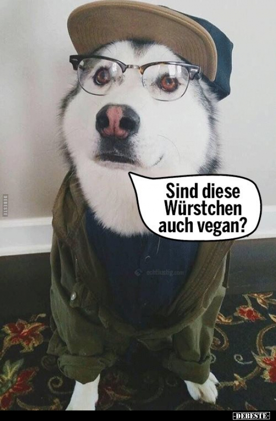 Sind diese Würstchen auch vegan?.. - Lustige Bilder | DEBESTE.de