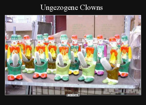 Ungezogene Clowns.. - Lustige Bilder | DEBESTE.de