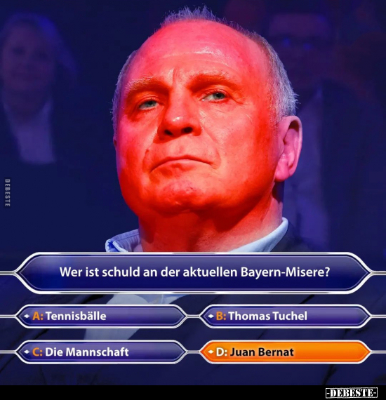 Wer ist schuld an der aktuellen Bayern-Misere?.. - Lustige Bilder | DEBESTE.de