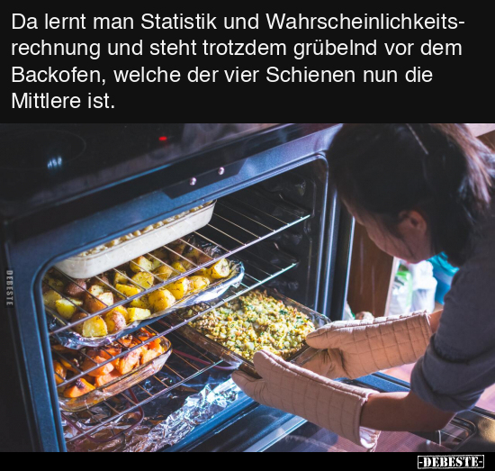 Da lernt man Statistik und Wahrscheinlichkeitsrechnung.. - Lustige Bilder | DEBESTE.de