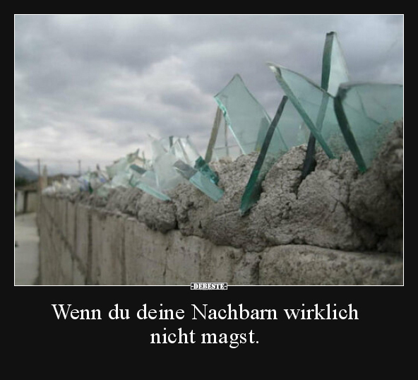 Wenn du deine Nachbarn wirklich nicht magst... - Lustige Bilder | DEBESTE.de