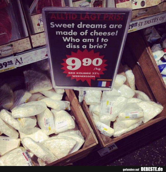 Sweet dreams are made of cheese ;-) - Lustige Bilder | DEBESTE.de