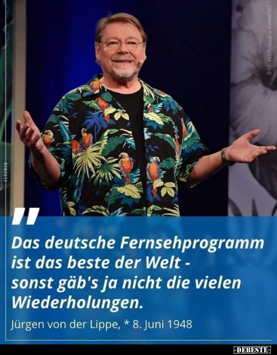 Das deutsche Fernsehprogramm ist das beste der Welt... - Lustige Bilder | DEBESTE.de