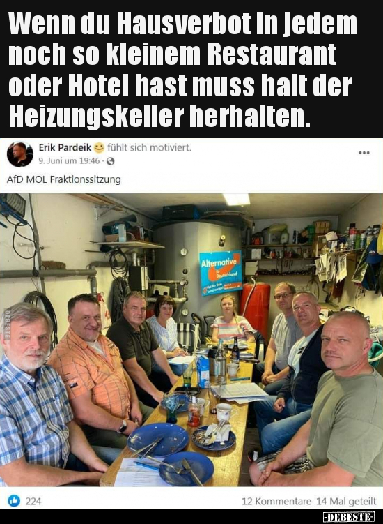 Wenn du Hausverbot in jedem noch so kleinem Restaurant oder.. - Lustige Bilder | DEBESTE.de