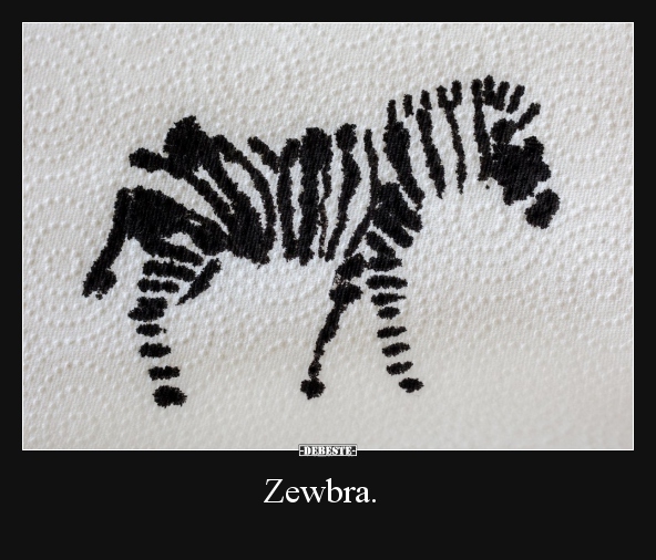 Zewbra... - Lustige Bilder | DEBESTE.de