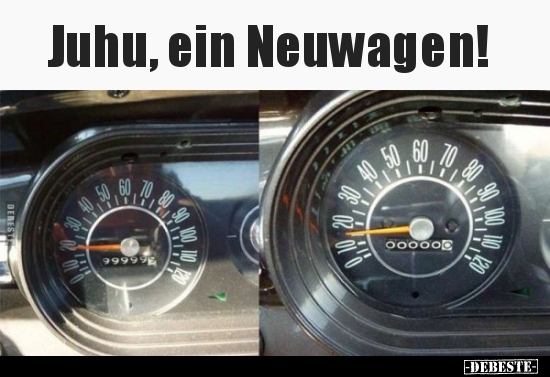 Juhu, ein Neuwagen!.. - Lustige Bilder | DEBESTE.de
