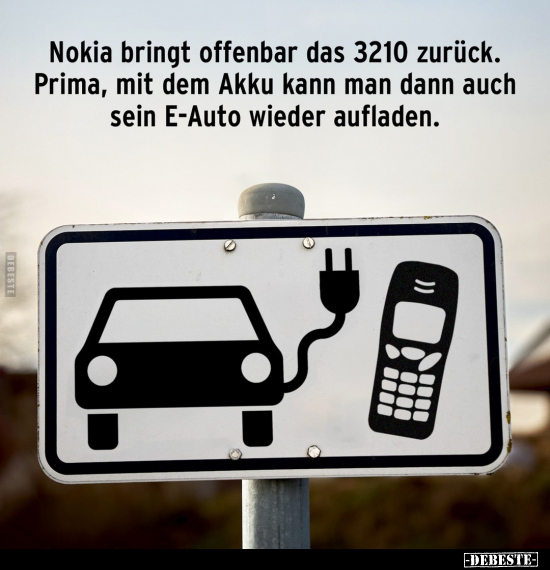 Nokia bringt offenbar das 3210 zurück.. - Lustige Bilder | DEBESTE.de