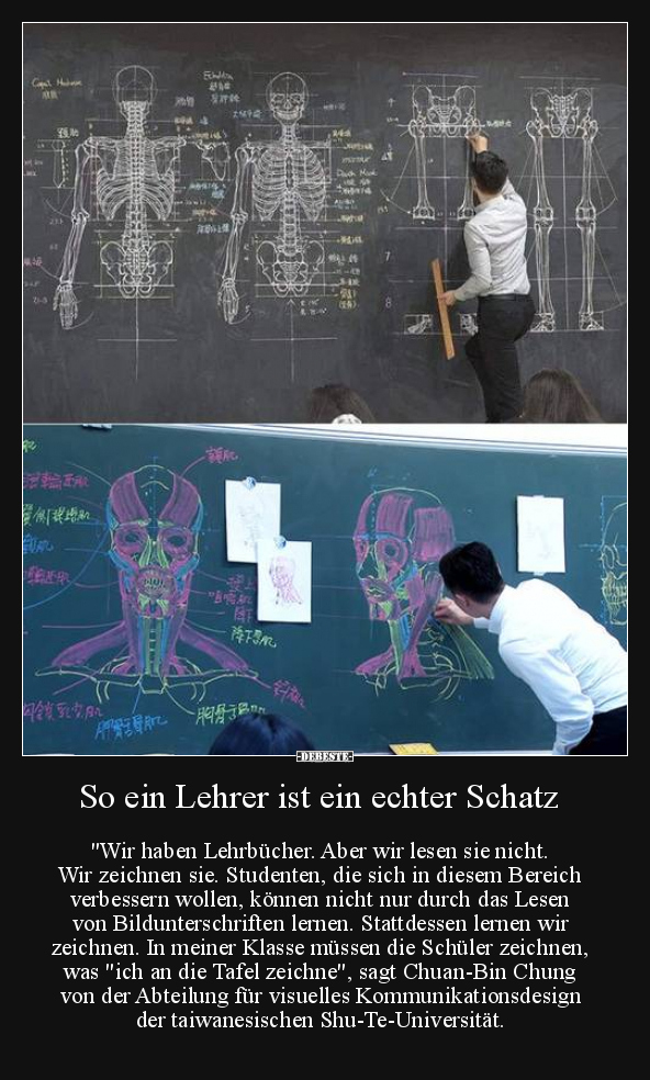 So ein Lehrer ist ein echter Schatz.. - Lustige Bilder | DEBESTE.de