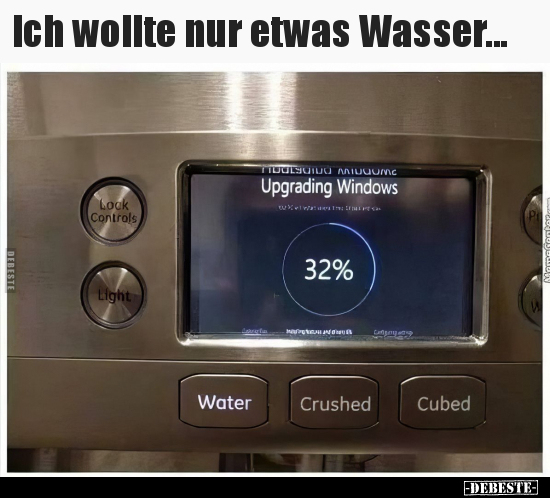 Ich wollte nur etwas Wasser... - Lustige Bilder | DEBESTE.de