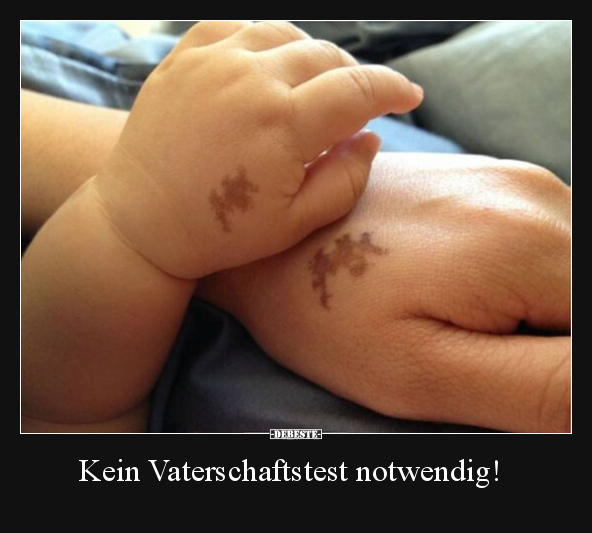 Kein Vaterschaftstest notwendig!.. - Lustige Bilder | DEBESTE.de
