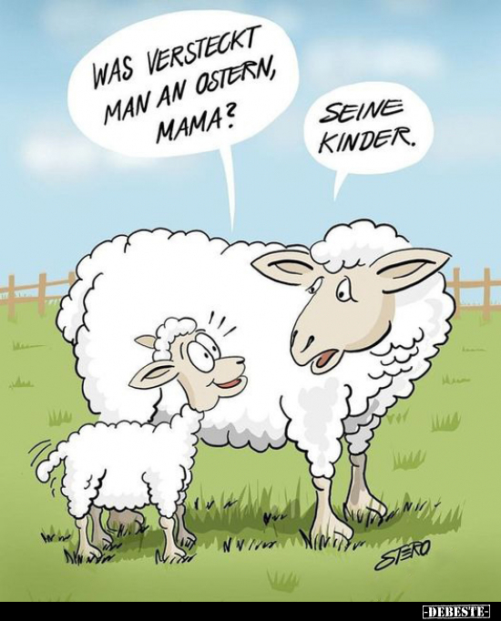 Was versteckt man an Ostern, Mama?... - Lustige Bilder | DEBESTE.de