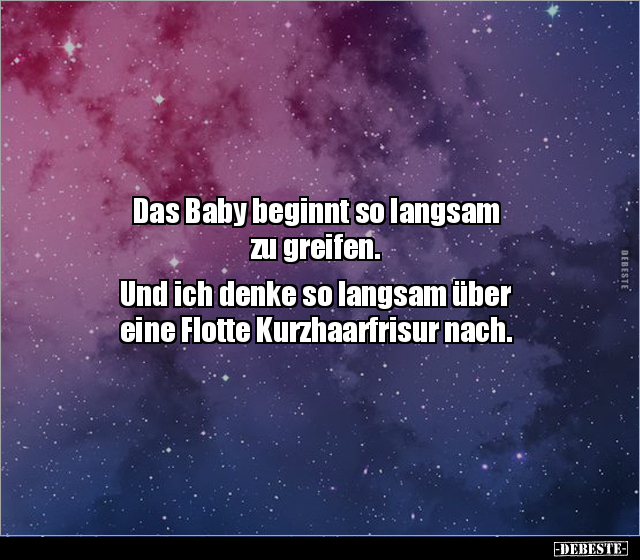 Das Baby beginnt so langsam zu greifen. Und ich denke so.. - Lustige Bilder | DEBESTE.de