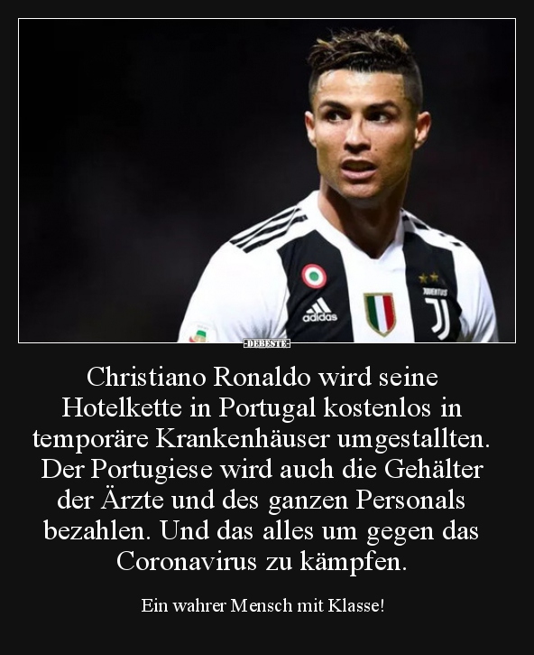 Christiano Ronaldo wird seine Hotelkette in Portugal.. - Lustige Bilder | DEBESTE.de