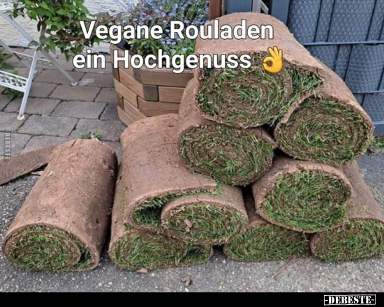 Vegane Rouladen ein Hochgenuss.. - Lustige Bilder | DEBESTE.de