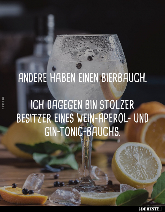 Andere haben einen Bierbauch.. - Lustige Bilder | DEBESTE.de