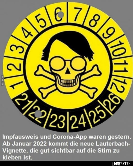 Impfausweis und Corona-App waren gestern.. - Lustige Bilder | DEBESTE.de