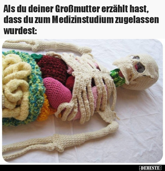 Als du deiner Großmutter erzählt hast, dass du zum.. - Lustige Bilder | DEBESTE.de
