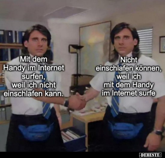 Mit dem Handy im Internet surfen, weil ich nicht.. - Lustige Bilder | DEBESTE.de