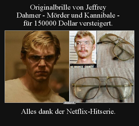 Originalbrille von Jeffrey Dahmer - Mörder und Kannibale.. - Lustige Bilder | DEBESTE.de