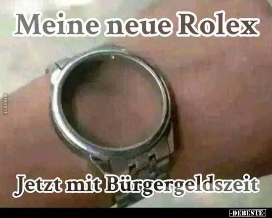 Meine neue Rolex.. - Lustige Bilder | DEBESTE.de