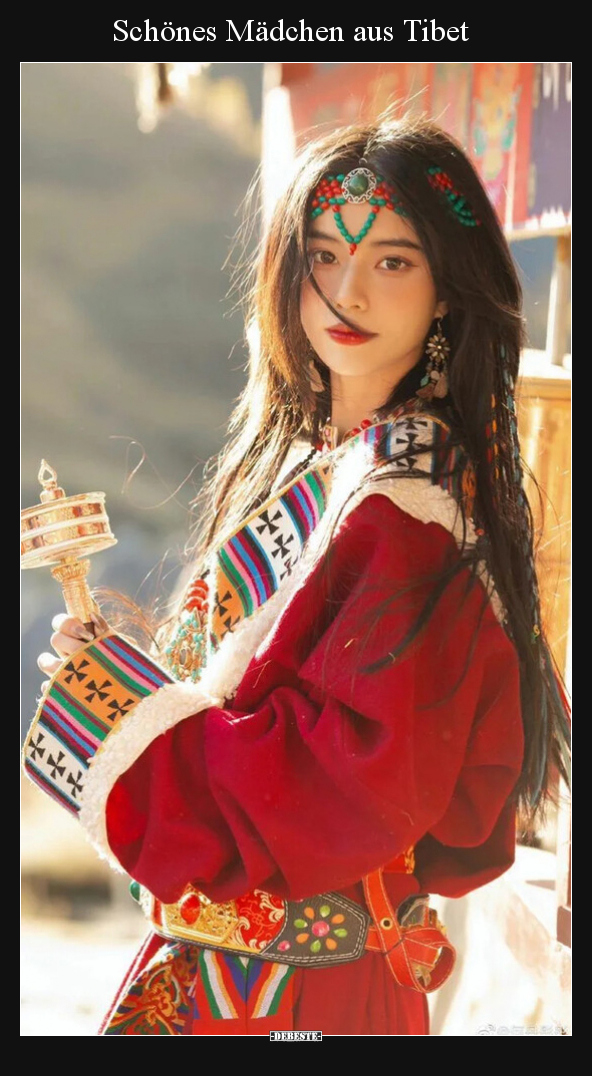 Schönes Mädchen aus Tibet.. - Lustige Bilder | DEBESTE.de