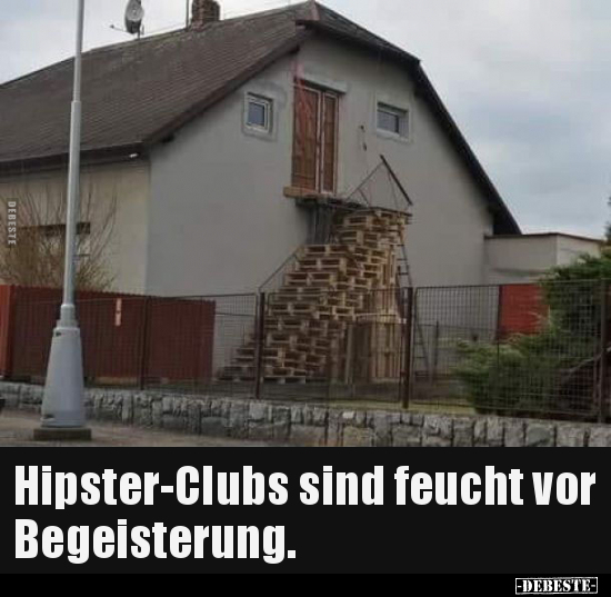 Hipster-Clubs sind feucht vor Begeisterung... - Lustige Bilder | DEBESTE.de