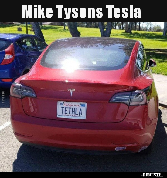 Mike Tysons Tesla.. - Lustige Bilder | DEBESTE.de