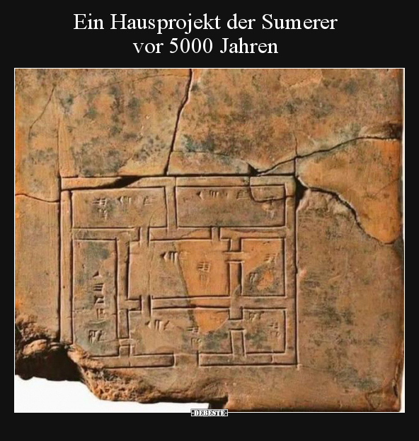 Ein Hausprojekt der Sumerer vor 5000 Jahren.. - Lustige Bilder | DEBESTE.de