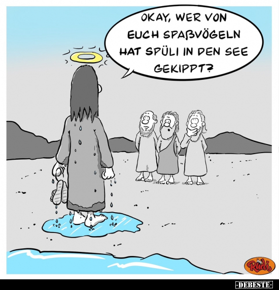 Okay, wer von euch Spaßvögeln hat Spüli in den See.. - Lustige Bilder | DEBESTE.de