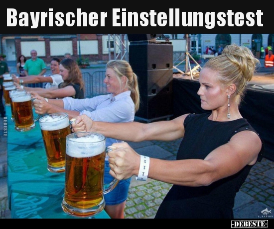 Bayrischer Einstellungstest.. - Lustige Bilder | DEBESTE.de