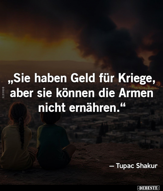 "Sie haben Geld für Kriege, aber sie können.." - Lustige Bilder | DEBESTE.de