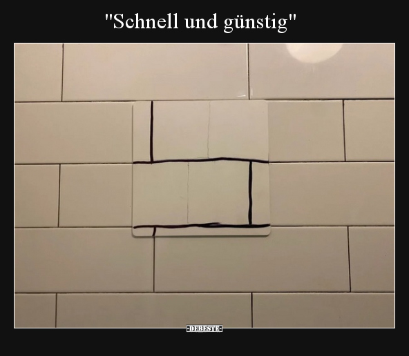 "Schnell und günstig".. - Lustige Bilder | DEBESTE.de