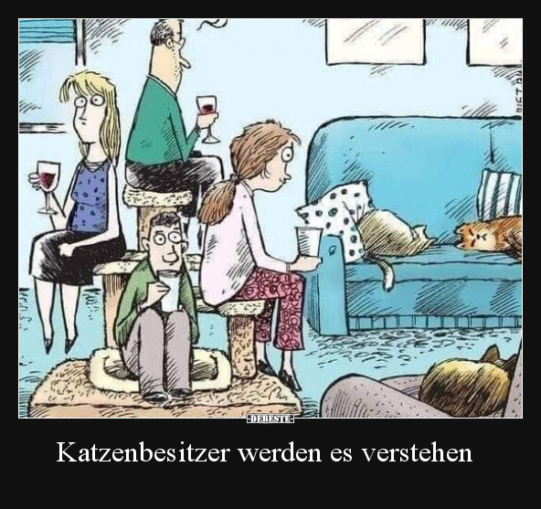 Katzenbesitzer werden es verstehen.. - Lustige Bilder | DEBESTE.de